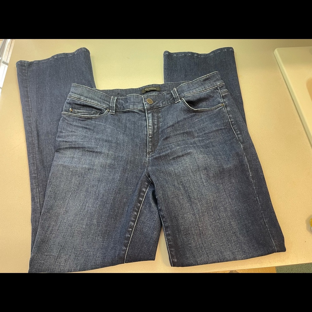 Slim bootcut jeans dark blue